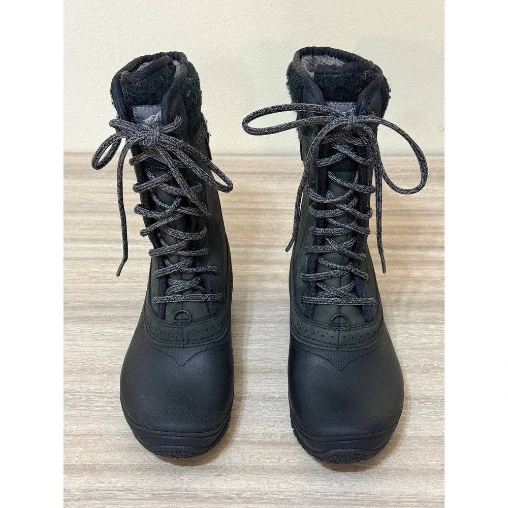 The North Face Women Boots 6‎ Black Shellista II Tall Waterproof Snow Gorpcore